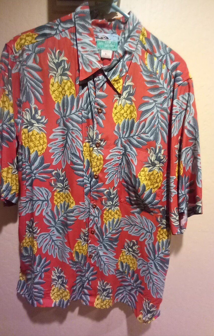 Vintage Unworn 1990s REYN SPOONER Hawaiian Shirt.  L